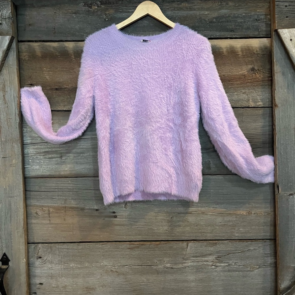 kate spade Cozy Purple Crew Neck Sweater